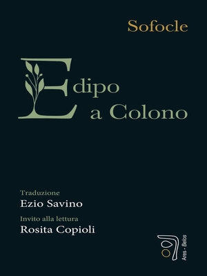 cover image of Edipo a Colono